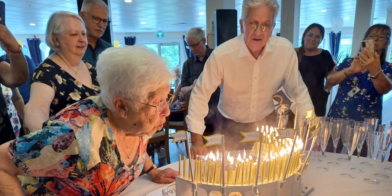 A centennial birthday for Yolande Laferrière of Hawkesbury