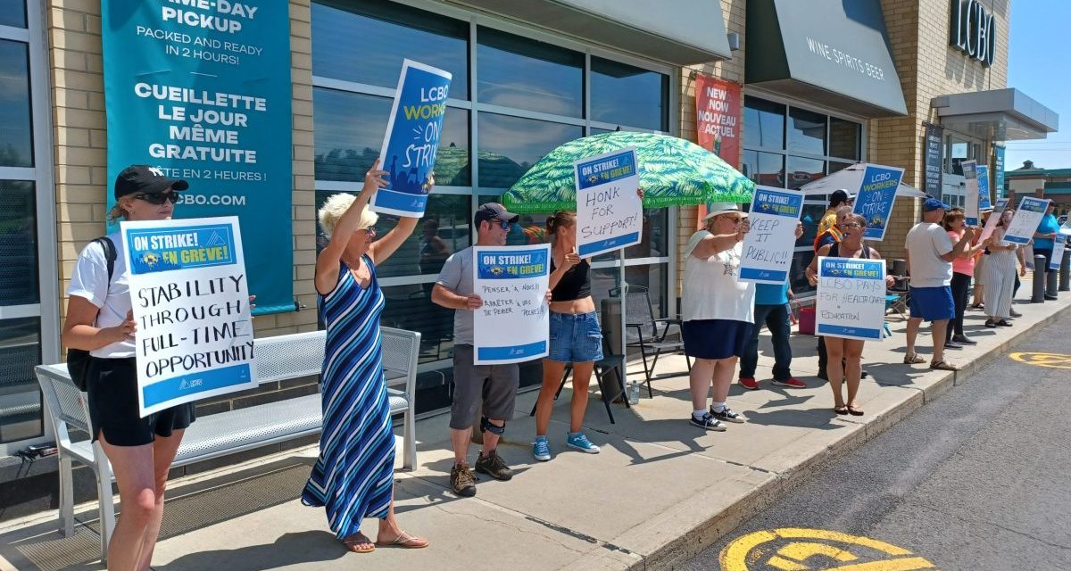 Liquor store strike affects local outlets