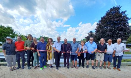 Rebuilt section of Grenville Canal inaugurated