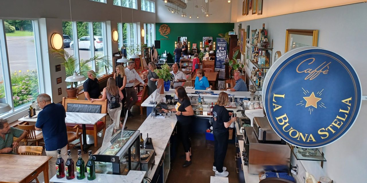 Barber shop with baristas opens in Grenville