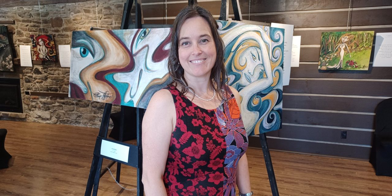 Émotive art exhibition visits Grenville