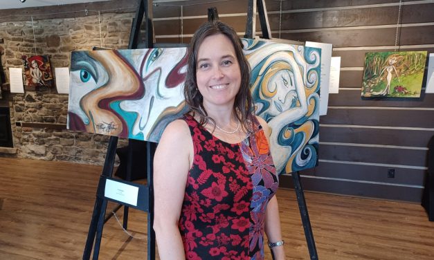 Émotive art exhibition visits Grenville