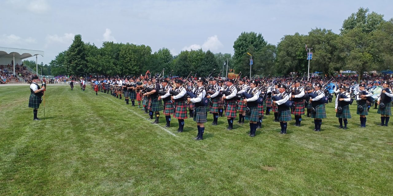 Chief of Glengarry is highland games Guest of Honour
