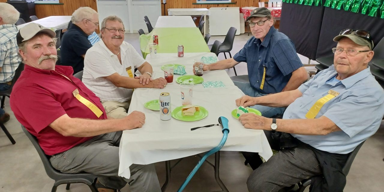 Past Vankleek Hill Agricultural Society presidents gather at fair