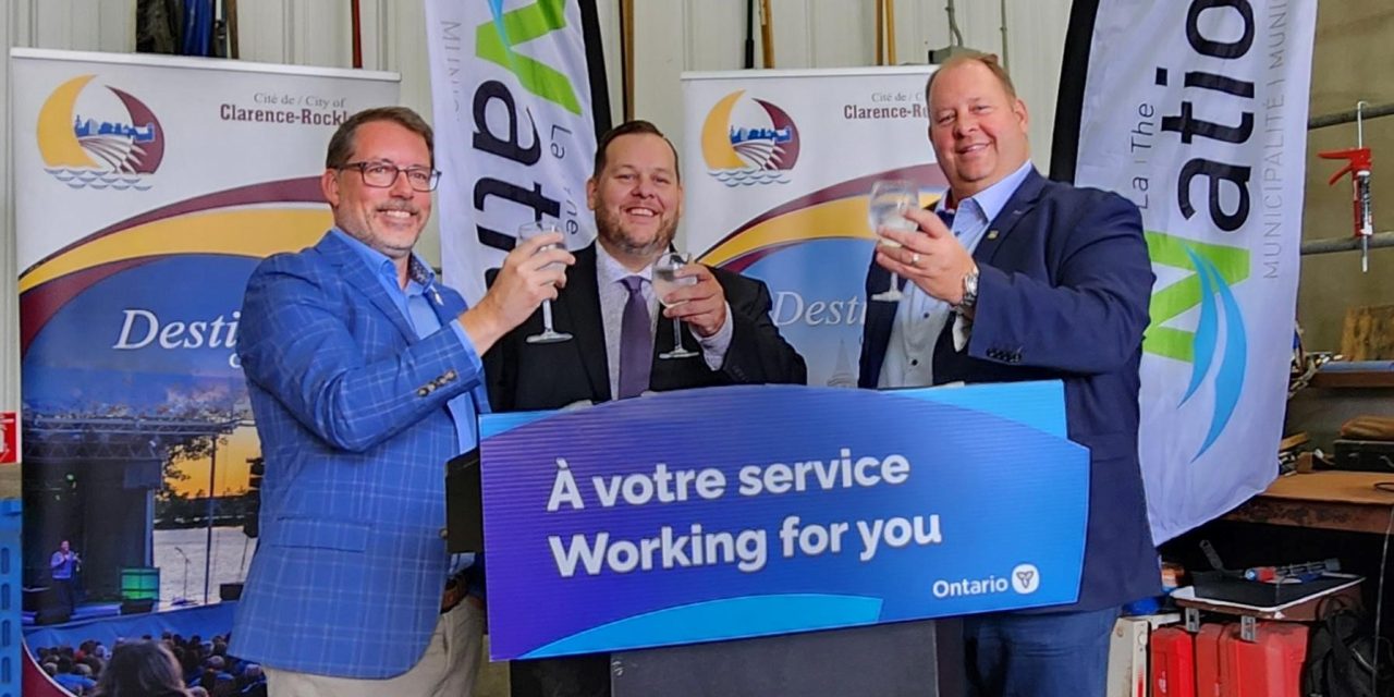 Provincial funding announced for water project in Clarence-Rockland and The Nation