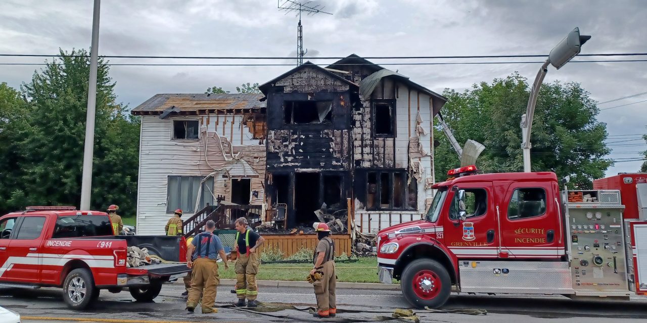Grenville fire sends one person to hospital, cause under investigation