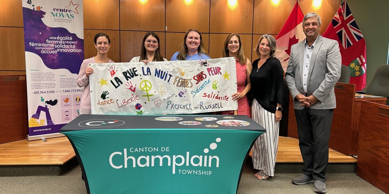 Women’s march is September 18 in L’Orignal