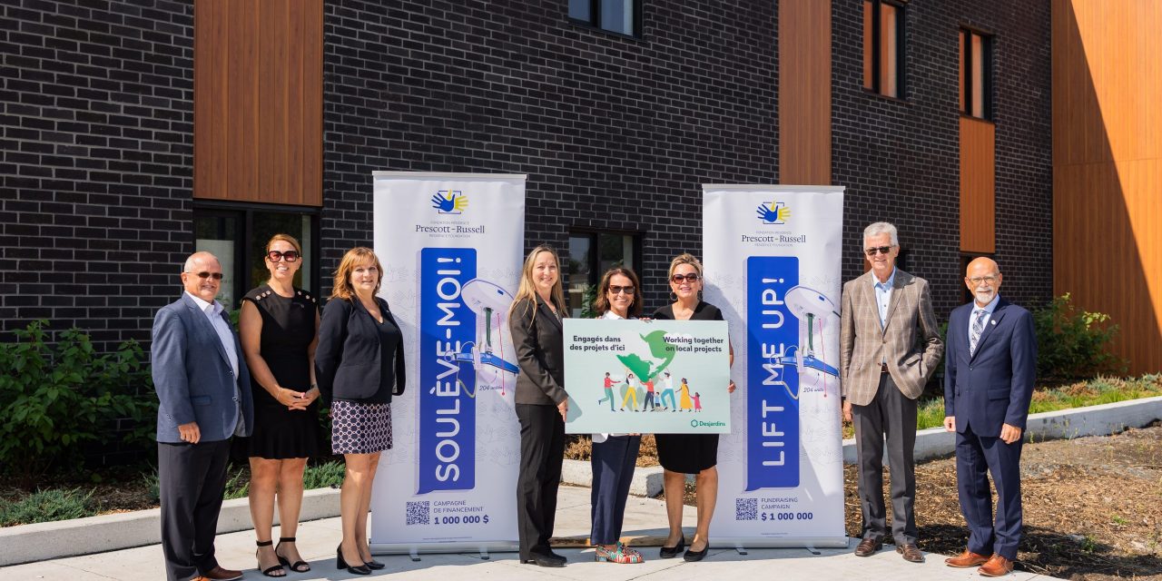 Desjardins donates $30,000 to Prescott-Russell Residence Foundation