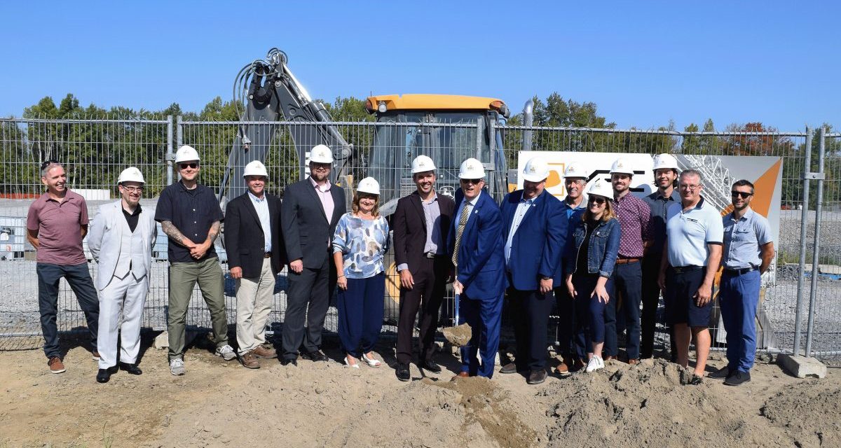 Excitement all around as ground broken for new recreation complex