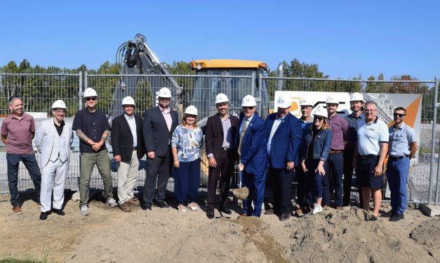 Excitement all around as ground broken for new recreation complex