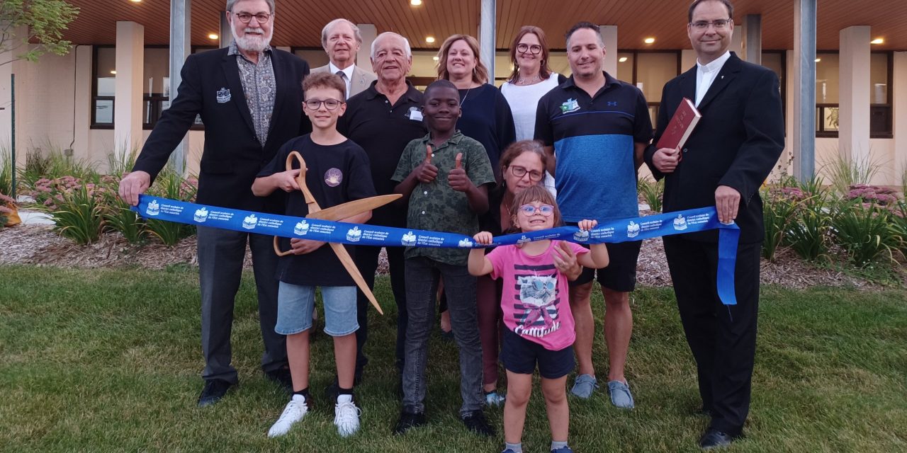 Newly renovated and refocused Paul VI school inaugurated in Hawkesbury
