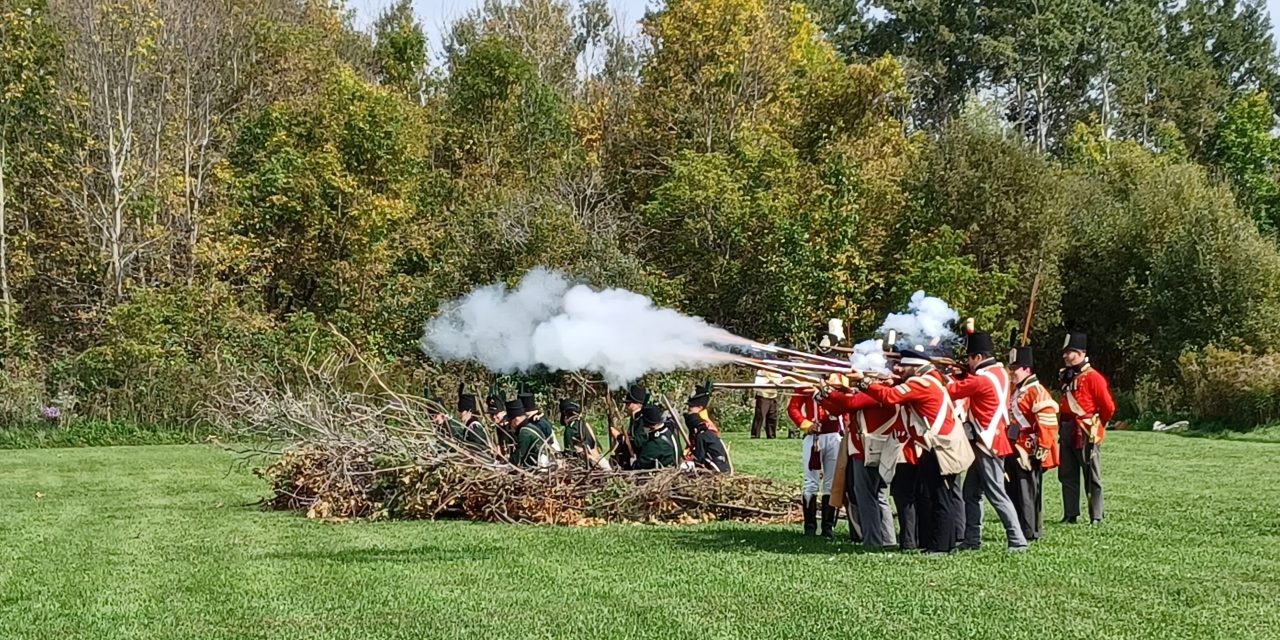 War of 1812 weekend at Glengarry Pioneer Museum