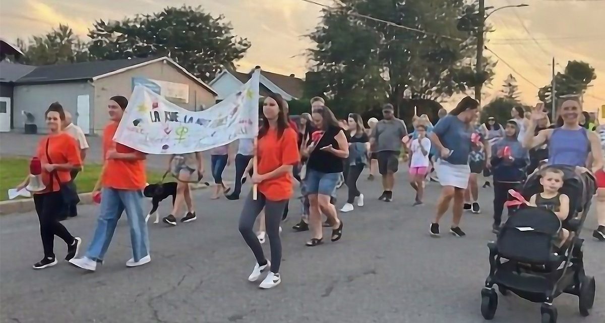 Take Back the Night march held in L’Orignal