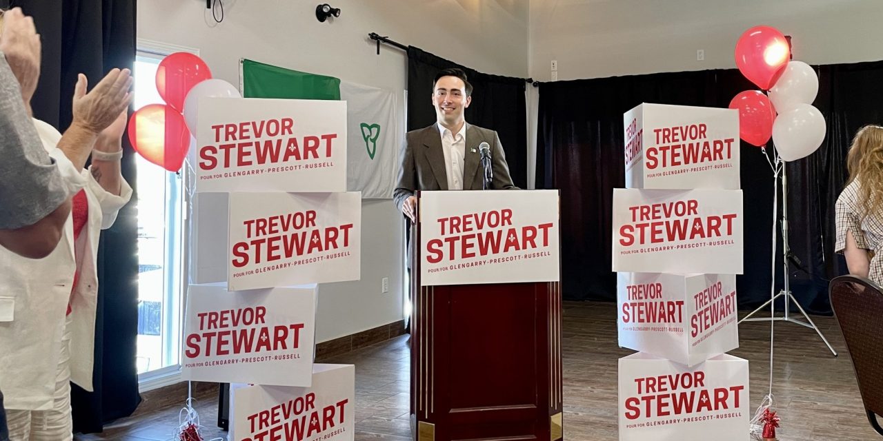 Trevor Stewart confirmed as Ontario Liberal candidate for Glengarry