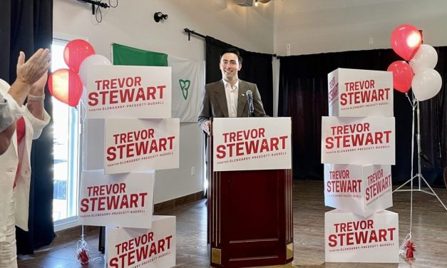 Trevor Stewart confirmed as Ontario Liberal candidate for Glengarry-Prescott-Russell