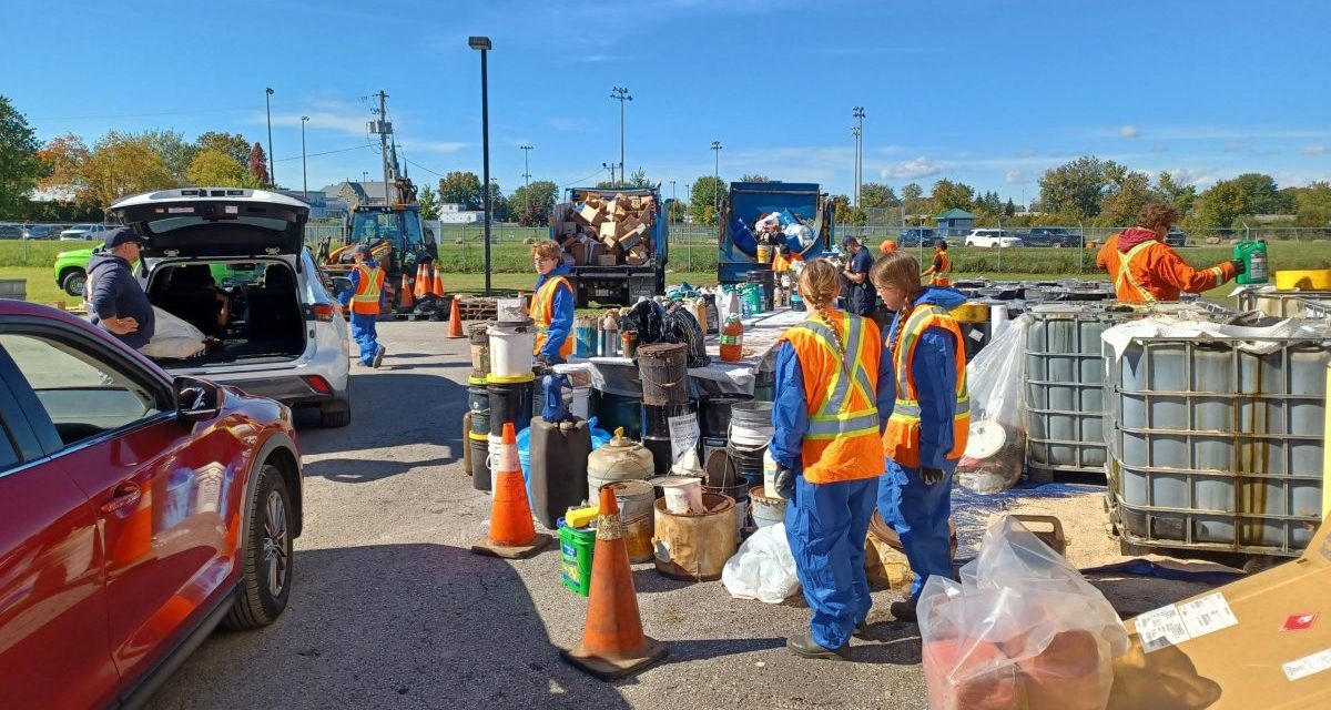 Household Hazardous Waste Day in Hawkesbury