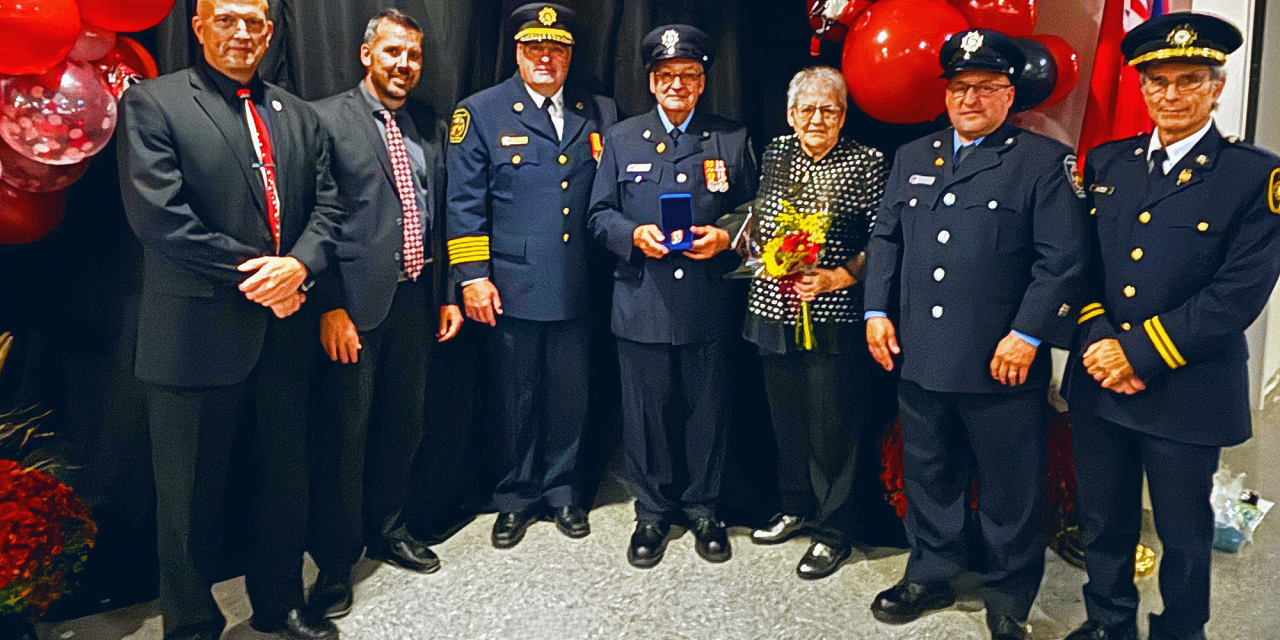 Russell Township firefighters honoured for exemplary service