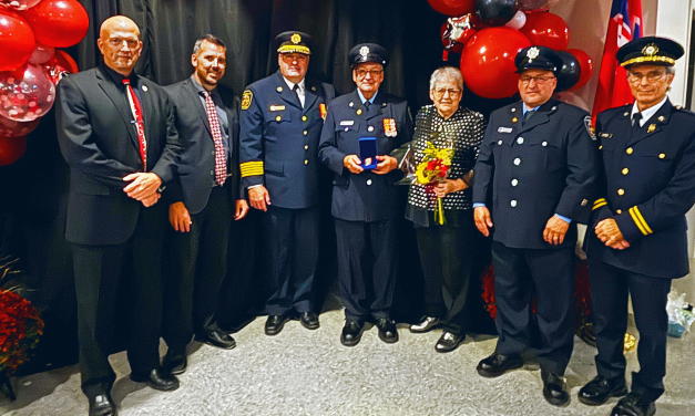 Russell Township firefighters honoured for exemplary service