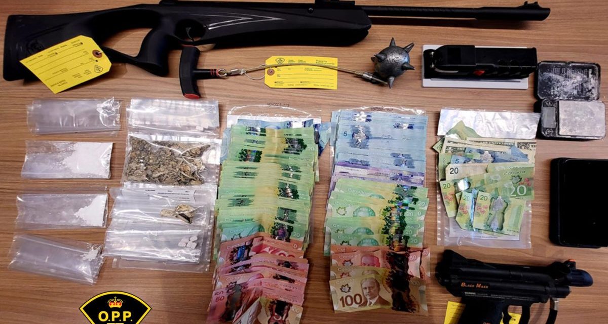 Hawkesbury man facing drug and weapons charges