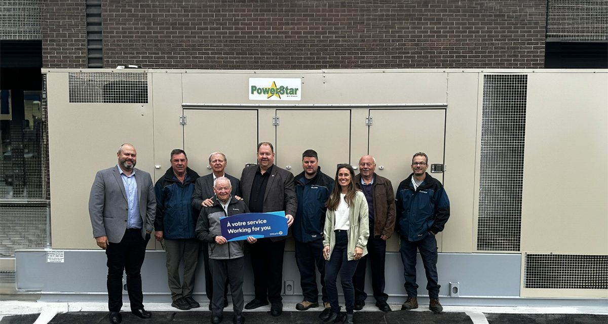 Grant pays for new generator at Hawkesbury complex