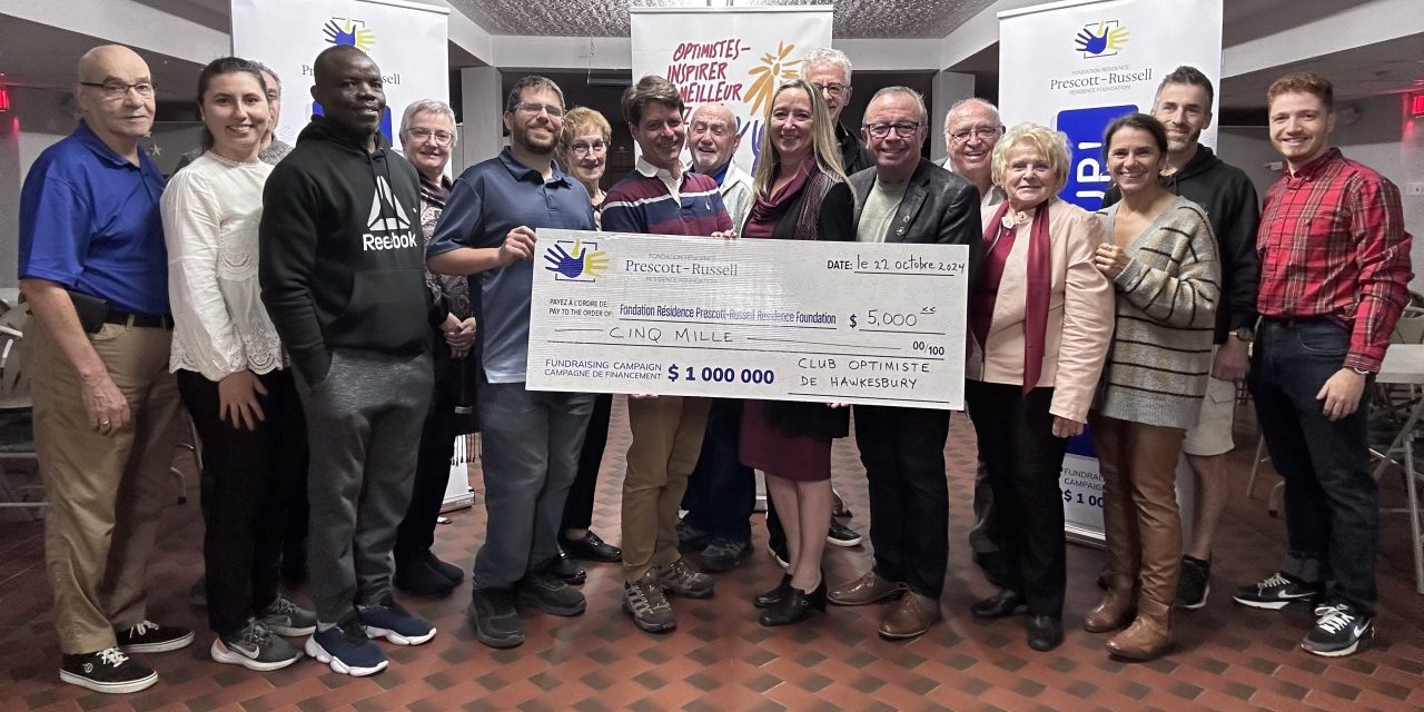 Optimists support Residence campaign