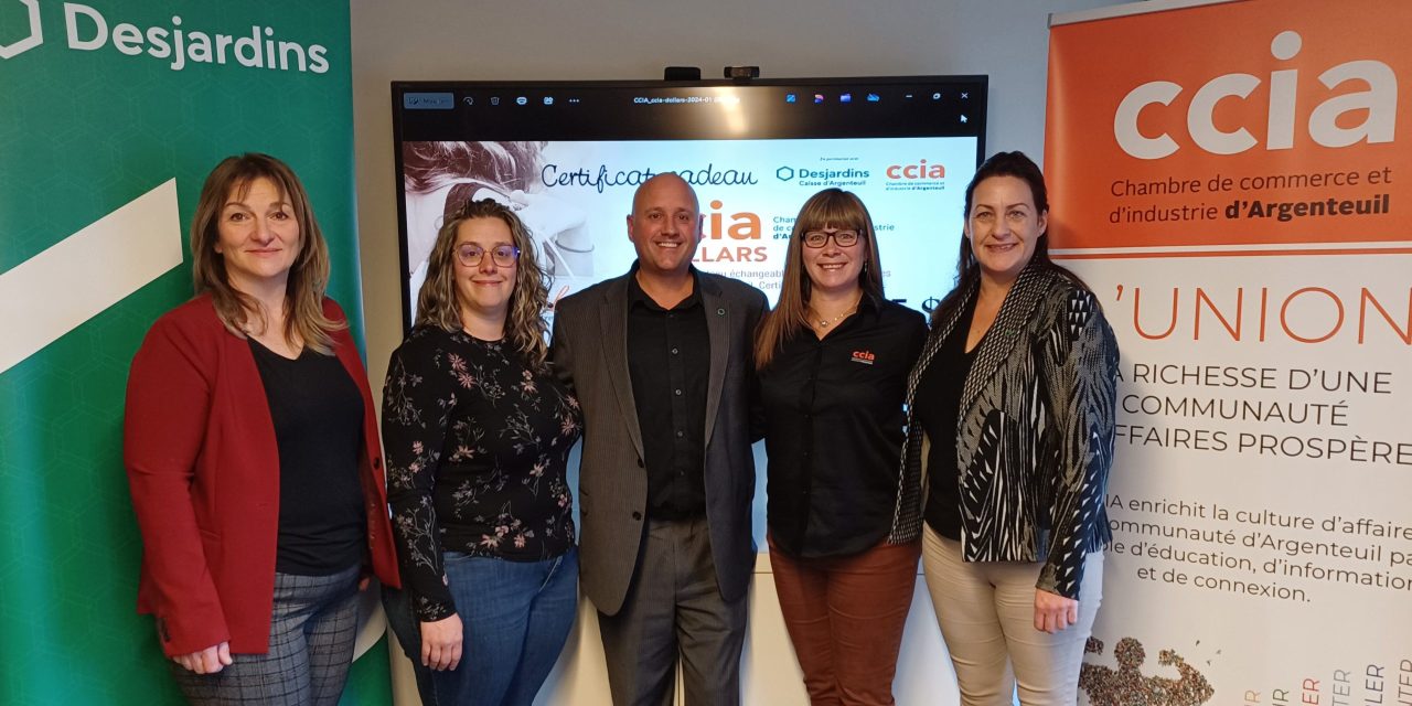 CCIA Dollars available to help Argenteuil shoppers and businesses