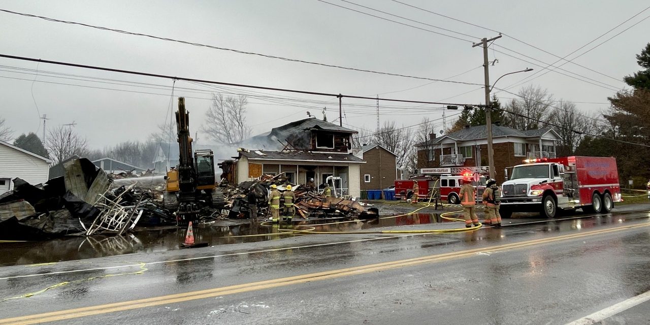 Fire destroys Brownsburg-Chatham apartments