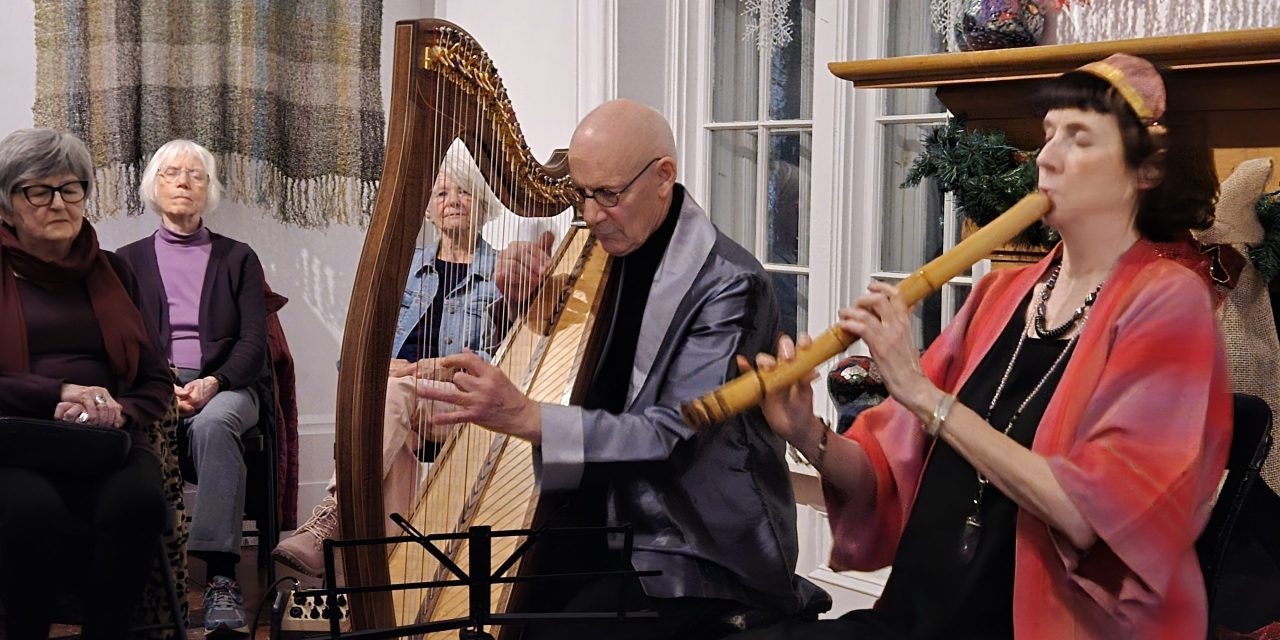Footsteps in the Snow concert at Arbor Gallery