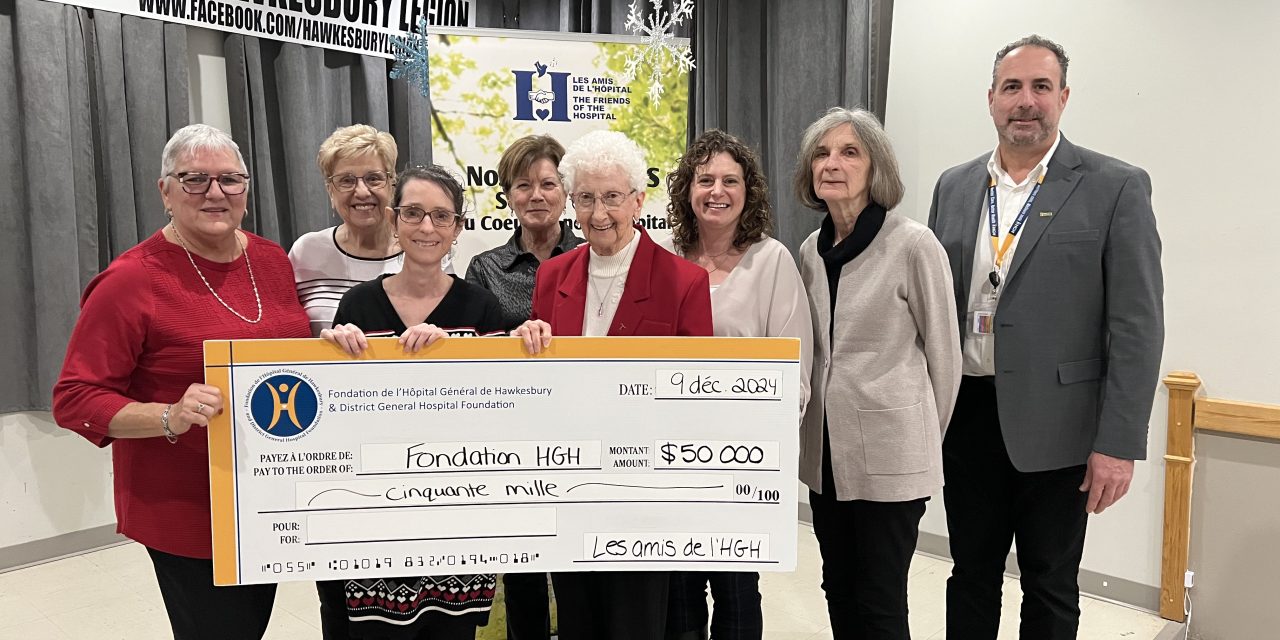 Friends of HGH donate $50,000 to Foundation