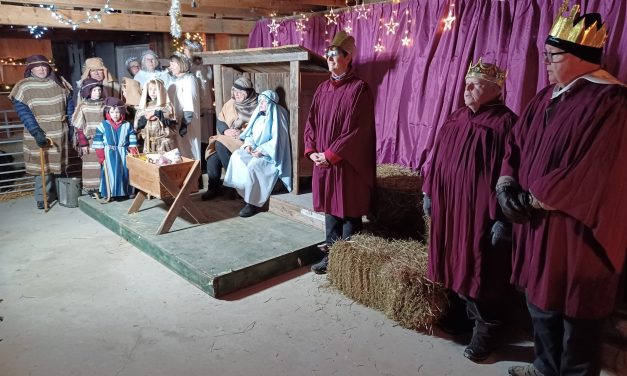 Living Nativity presents Christmas story