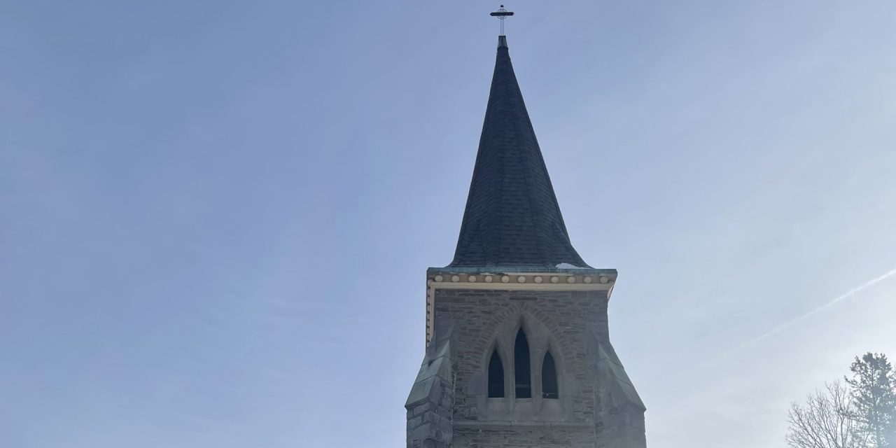 Historic Hawkesbury church makes a seasonal scene