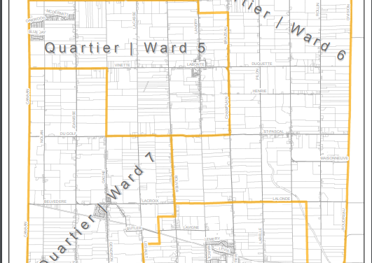 Ward boundary review in Clarence-Rockland
