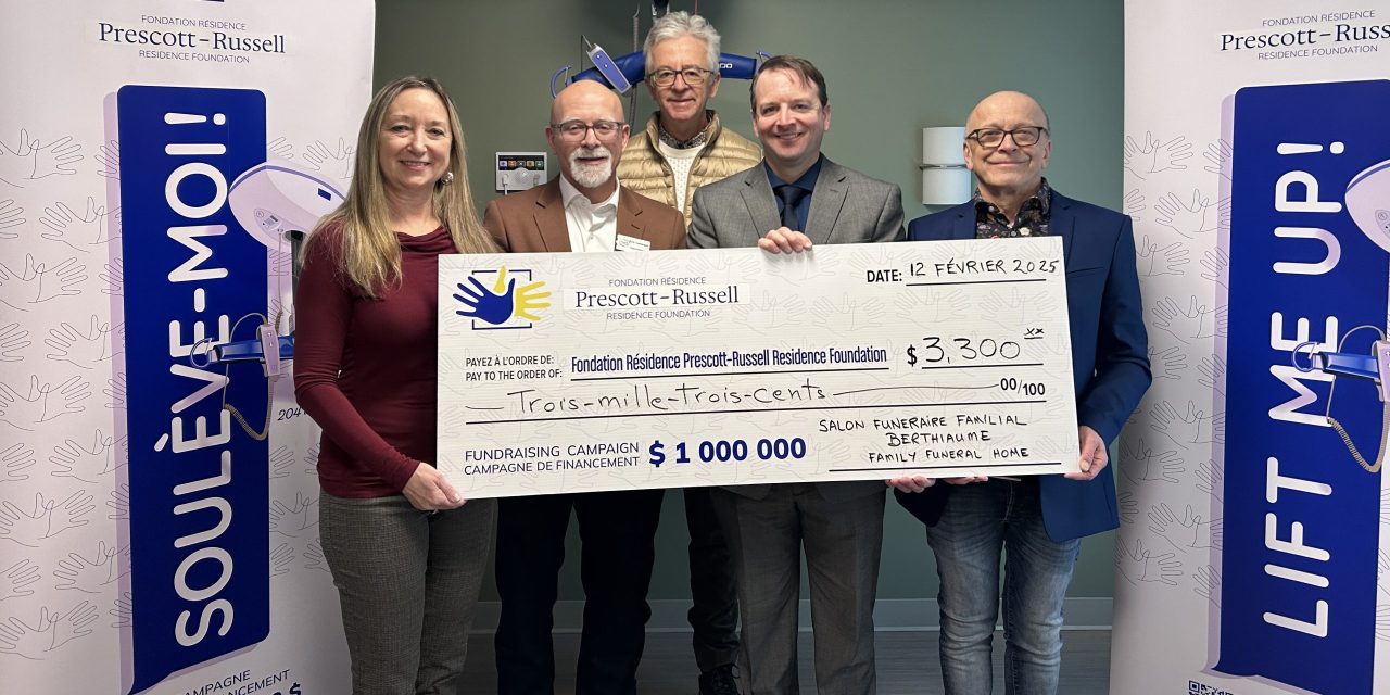 Hawkesbury business contributes to Residence campaign