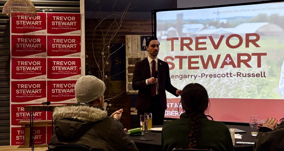 Liberal candidate Stewart; “There is too much on the line to give up”