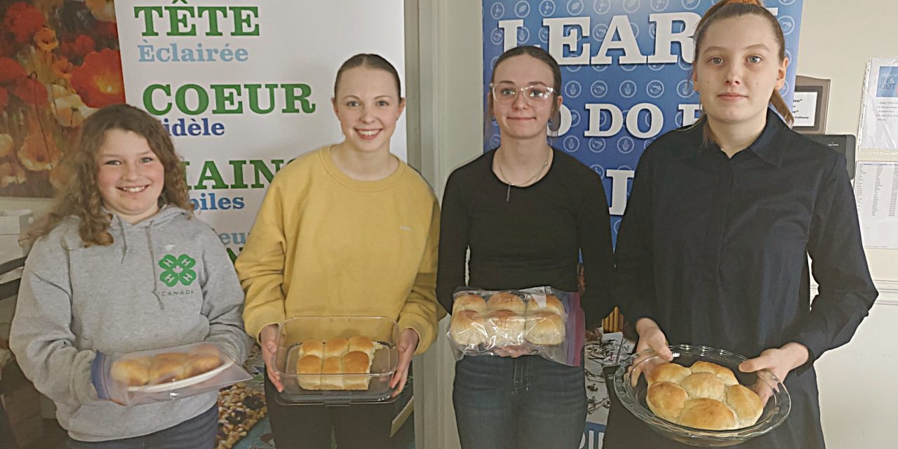 No loafing about at Prescott County 4-H Breads Club