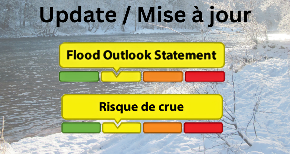Updated flood outlook for South Nation River