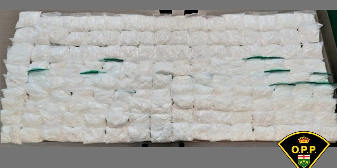 Two charged after meth bust on 417