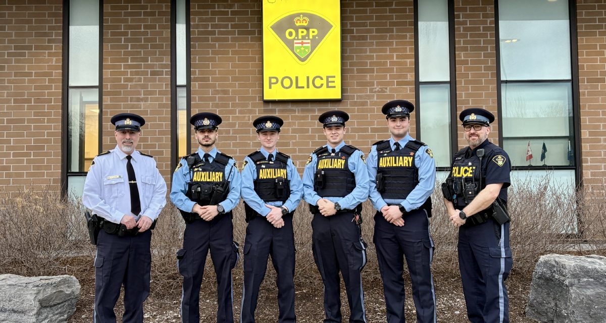 Hawkesbury OPP welcomes new Auxiliary members