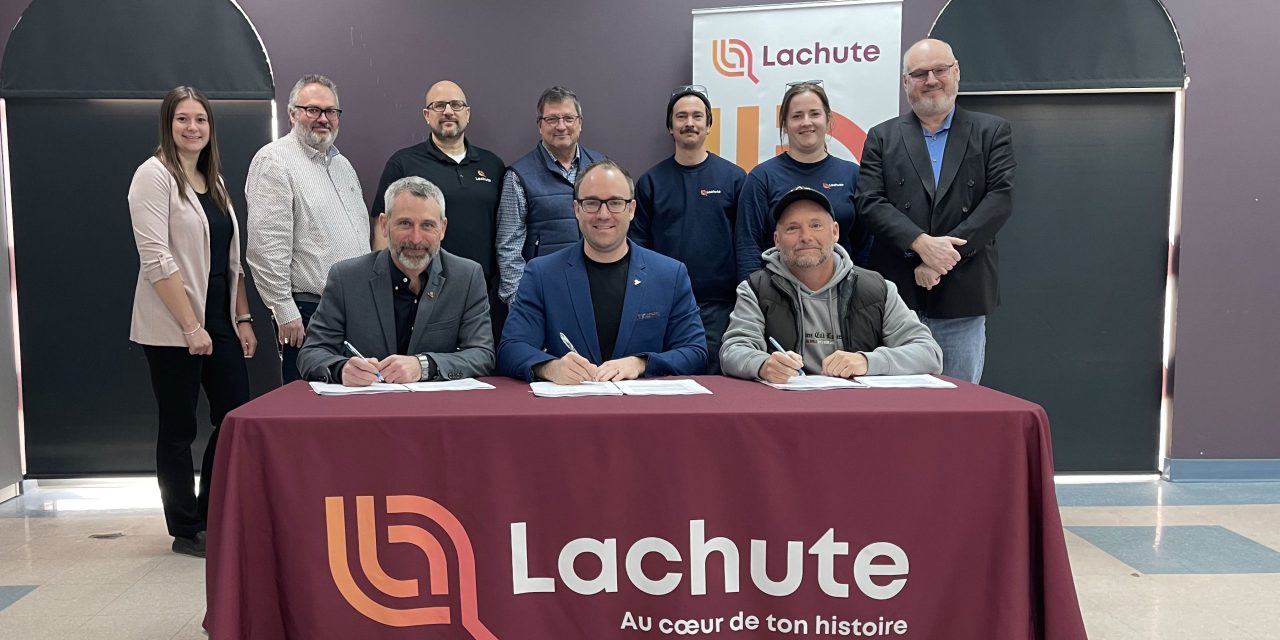 Union and city sign new agreement in Lachute
