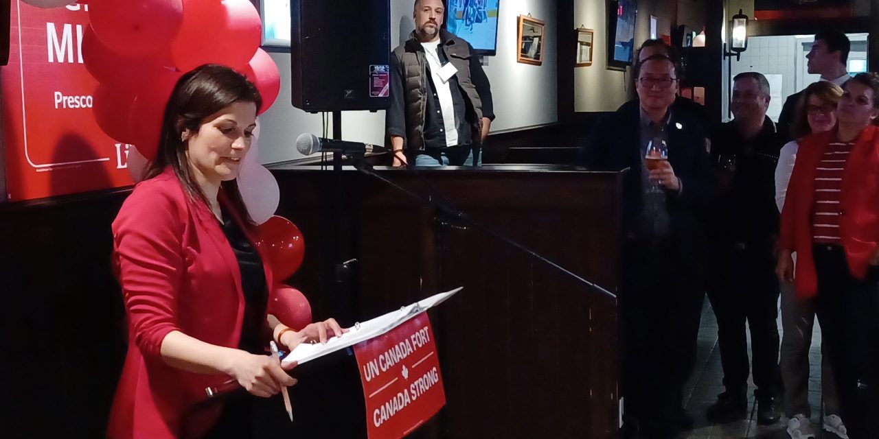 Giovanna Mingarelli wins in Prescott-Russell-Cumberland