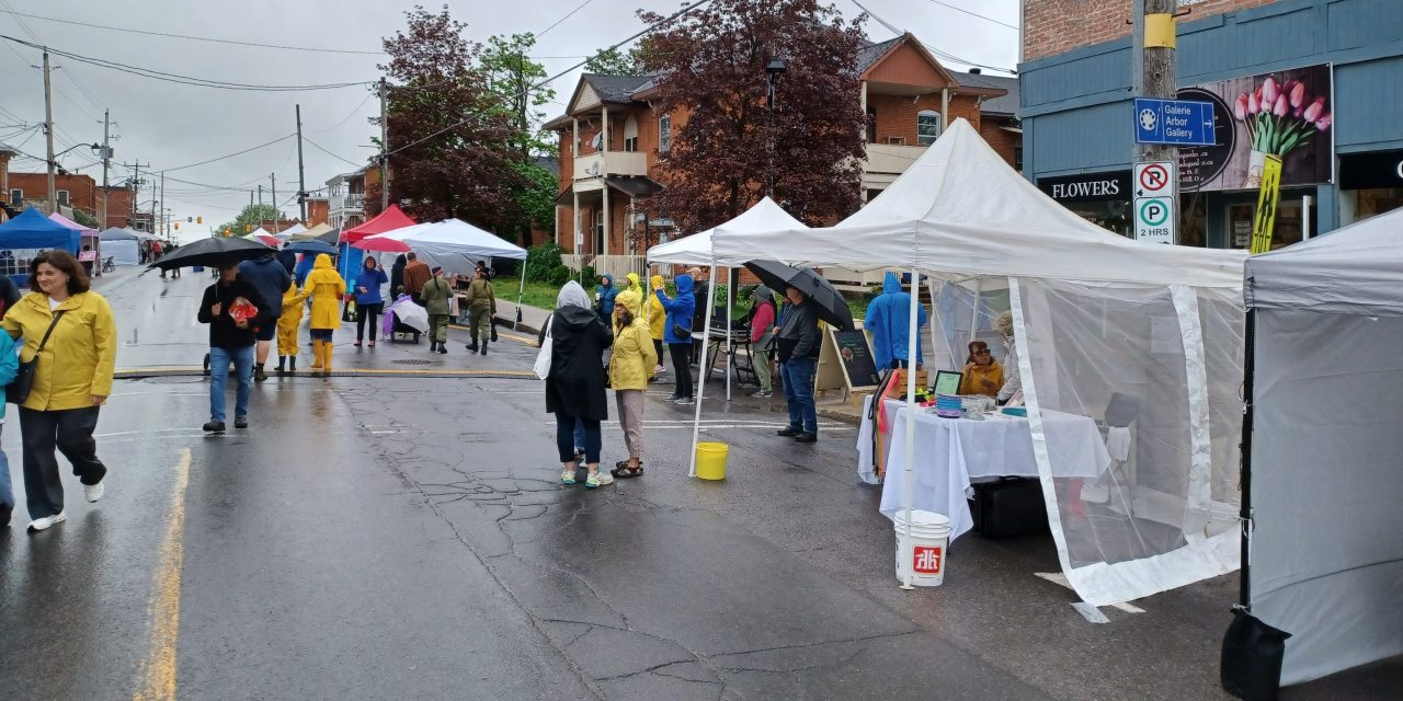 Showers did not stop May Show