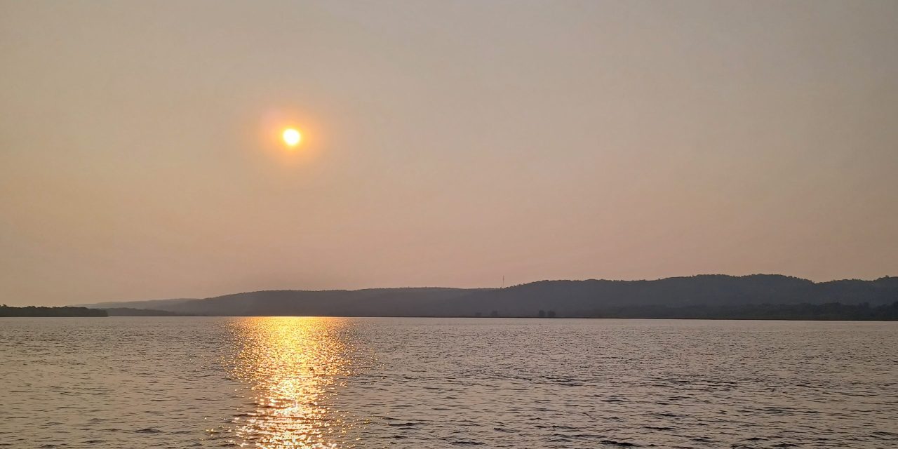 Smoky skies across region