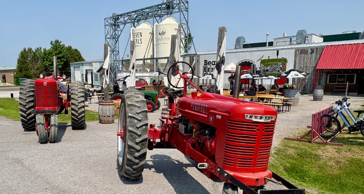 Tractors roll into Beau’s for brews and tunes