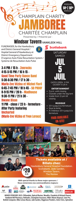 14th Annual Champlain Charity Jamboree - The Review Newspaper