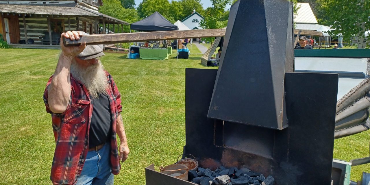 Blacksmiths test their mettle at Glengarry Pioneer Museum