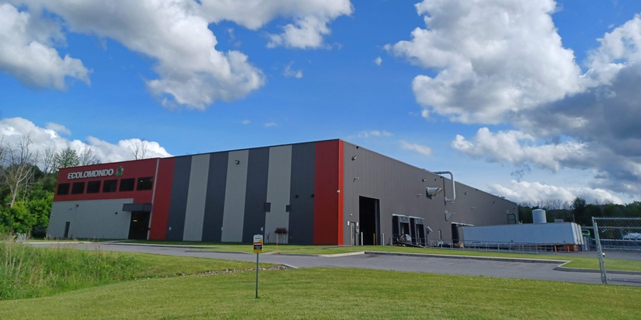 Production increases at Ecolomondo in Hawkesbury