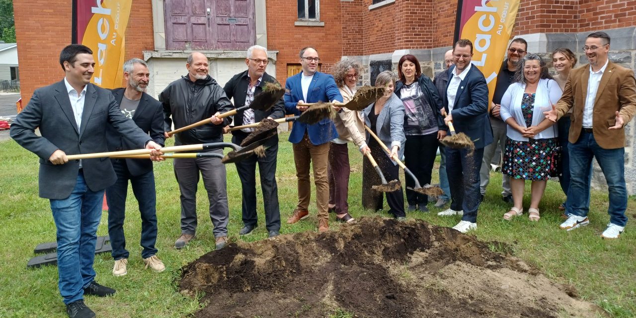Work officially begins on new Lachute library