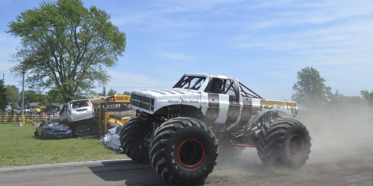 Wild wheels at truck show in Vankleek Hill