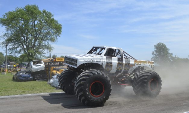 Wild wheels at truck show in Vankleek Hill