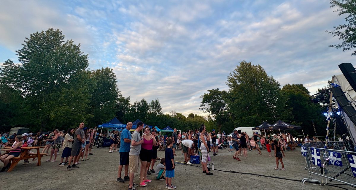 Fête Nationale festivities in Brownsburg-Chatham